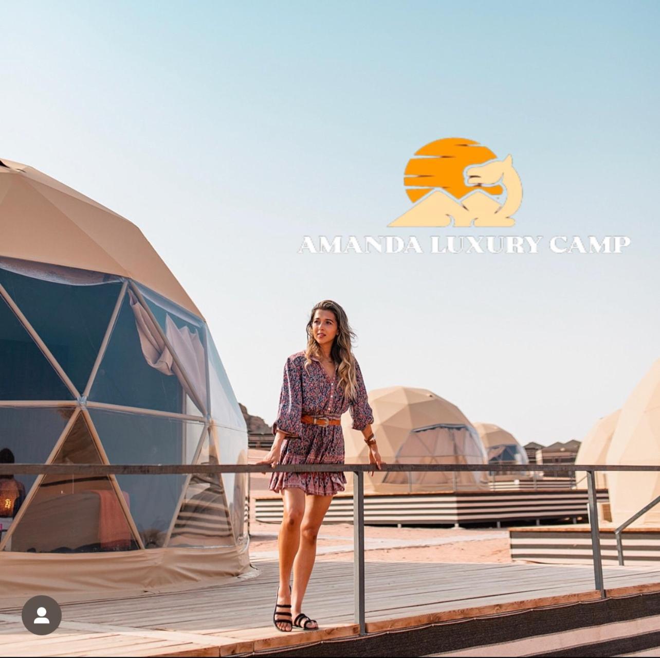Отель Amanda Luxury Camp Вади-Рам Экстерьер фото