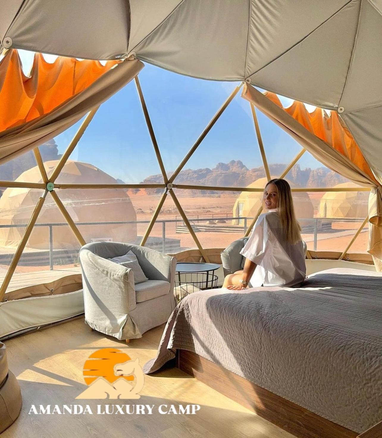 Отель Amanda Luxury Camp Вади-Рам Экстерьер фото