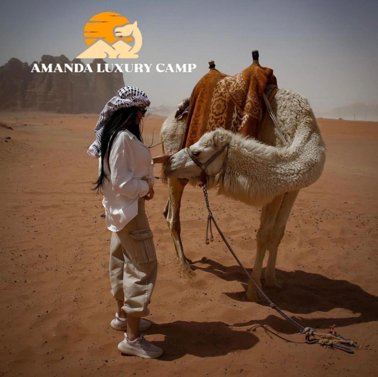 Отель Amanda Luxury Camp Вади-Рам Экстерьер фото