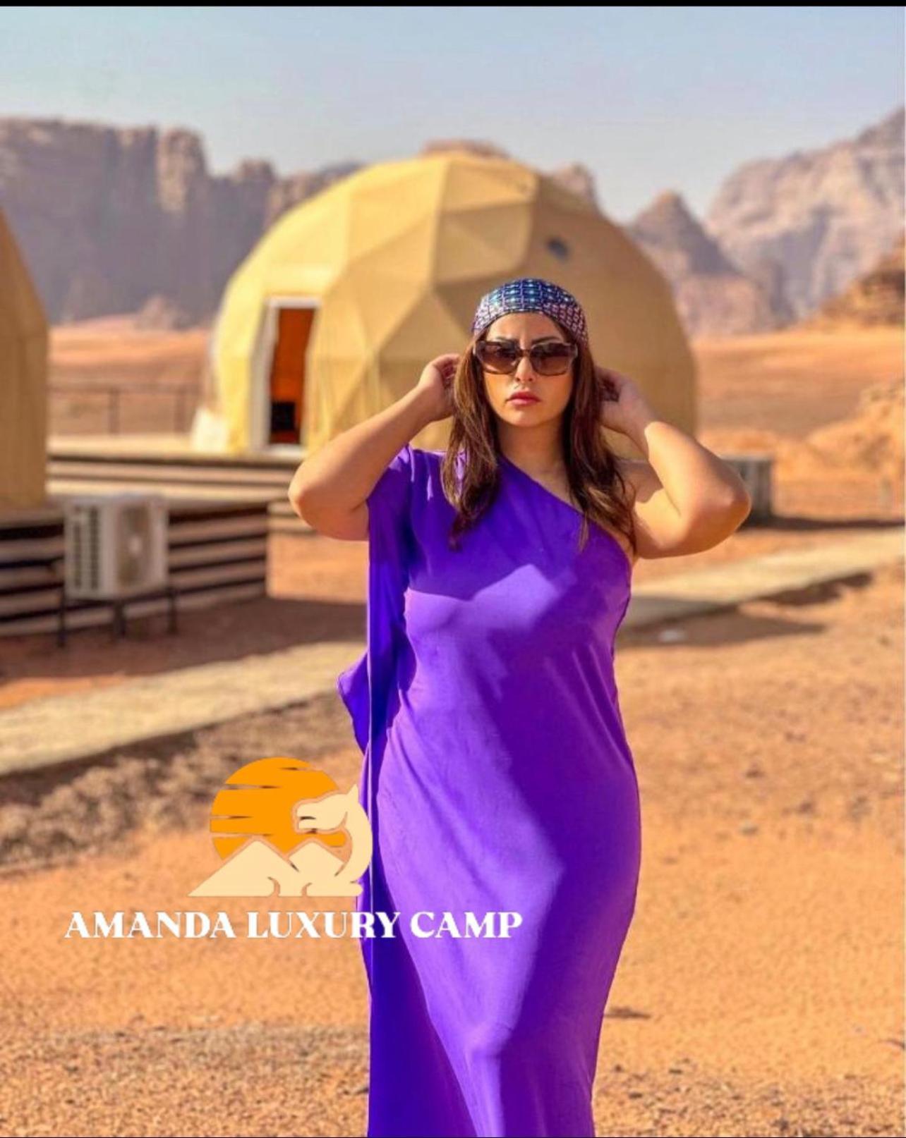 Отель Amanda Luxury Camp Вади-Рам Экстерьер фото