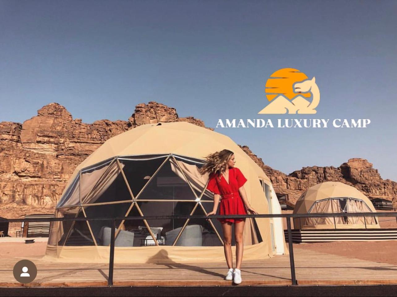 Отель Amanda Luxury Camp Вади-Рам Экстерьер фото