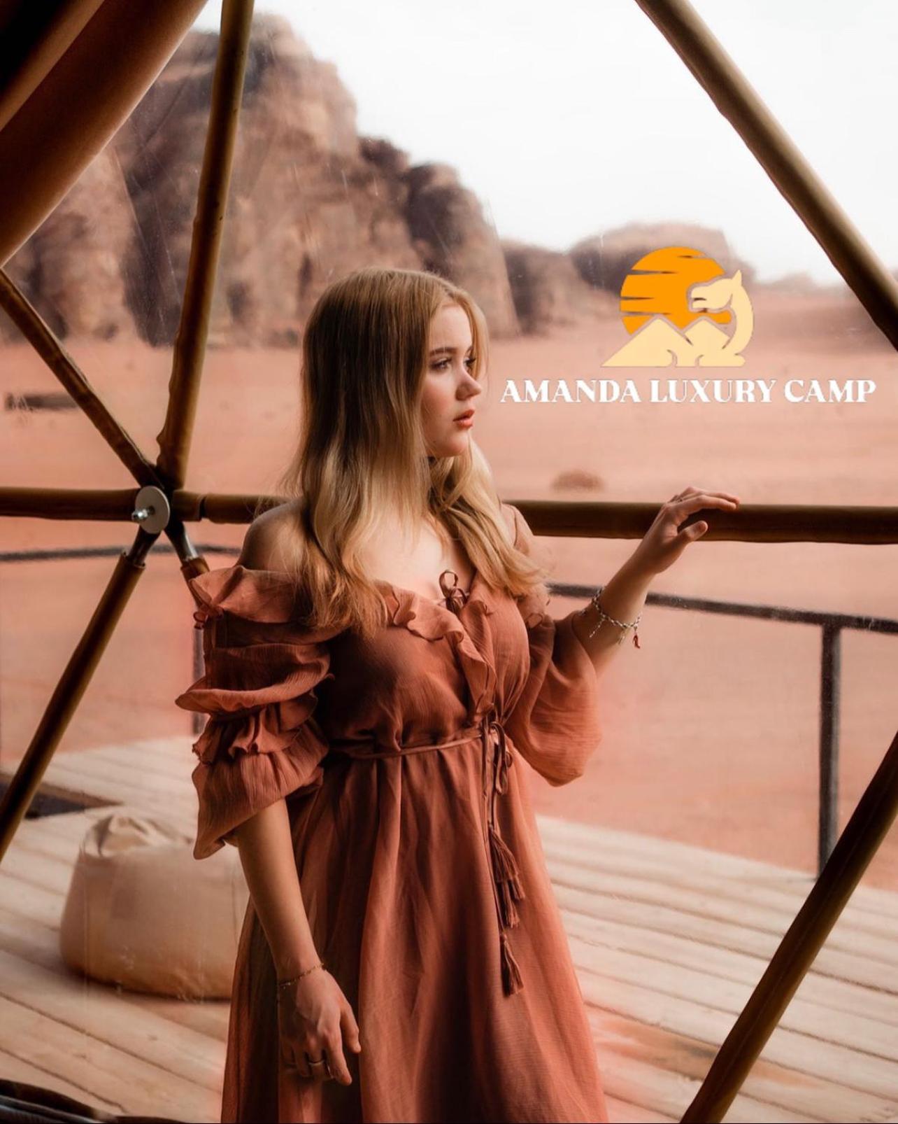Отель Amanda Luxury Camp Вади-Рам Экстерьер фото