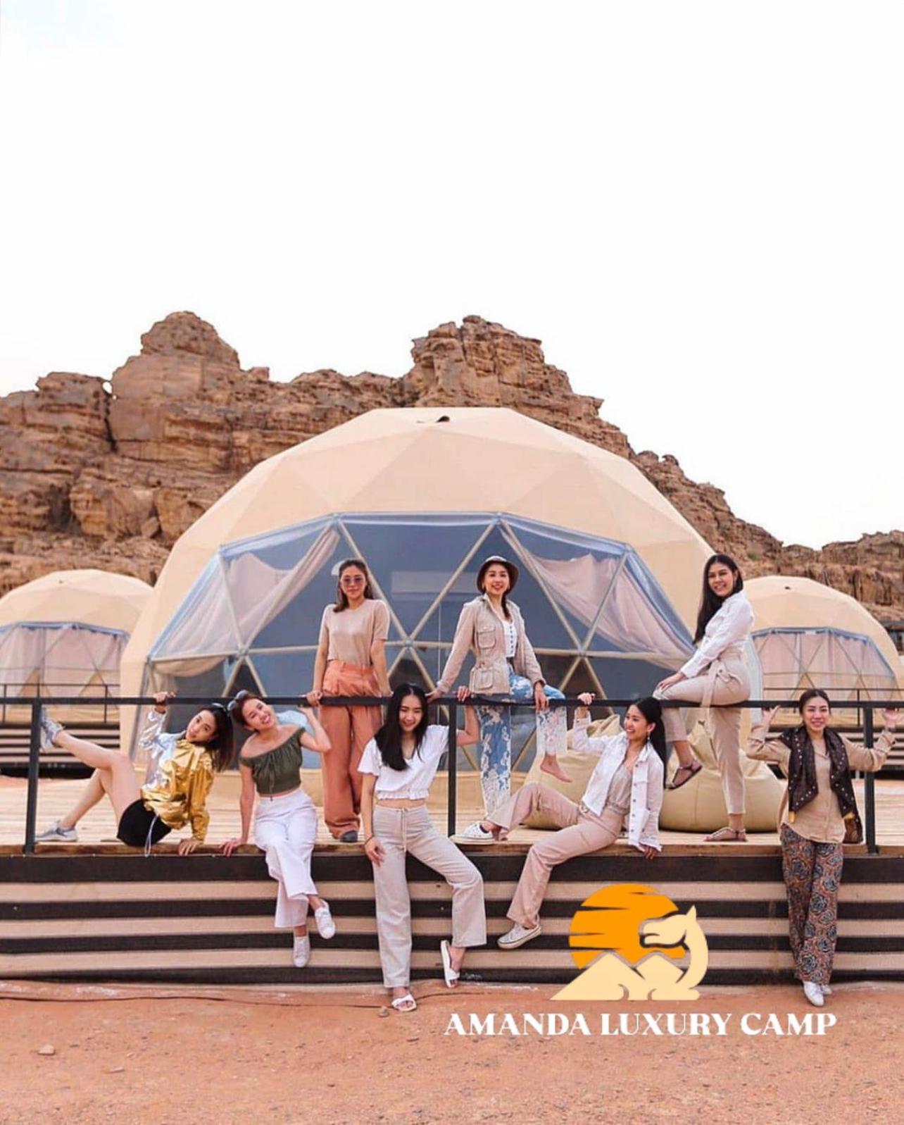 Отель Amanda Luxury Camp Вади-Рам Экстерьер фото