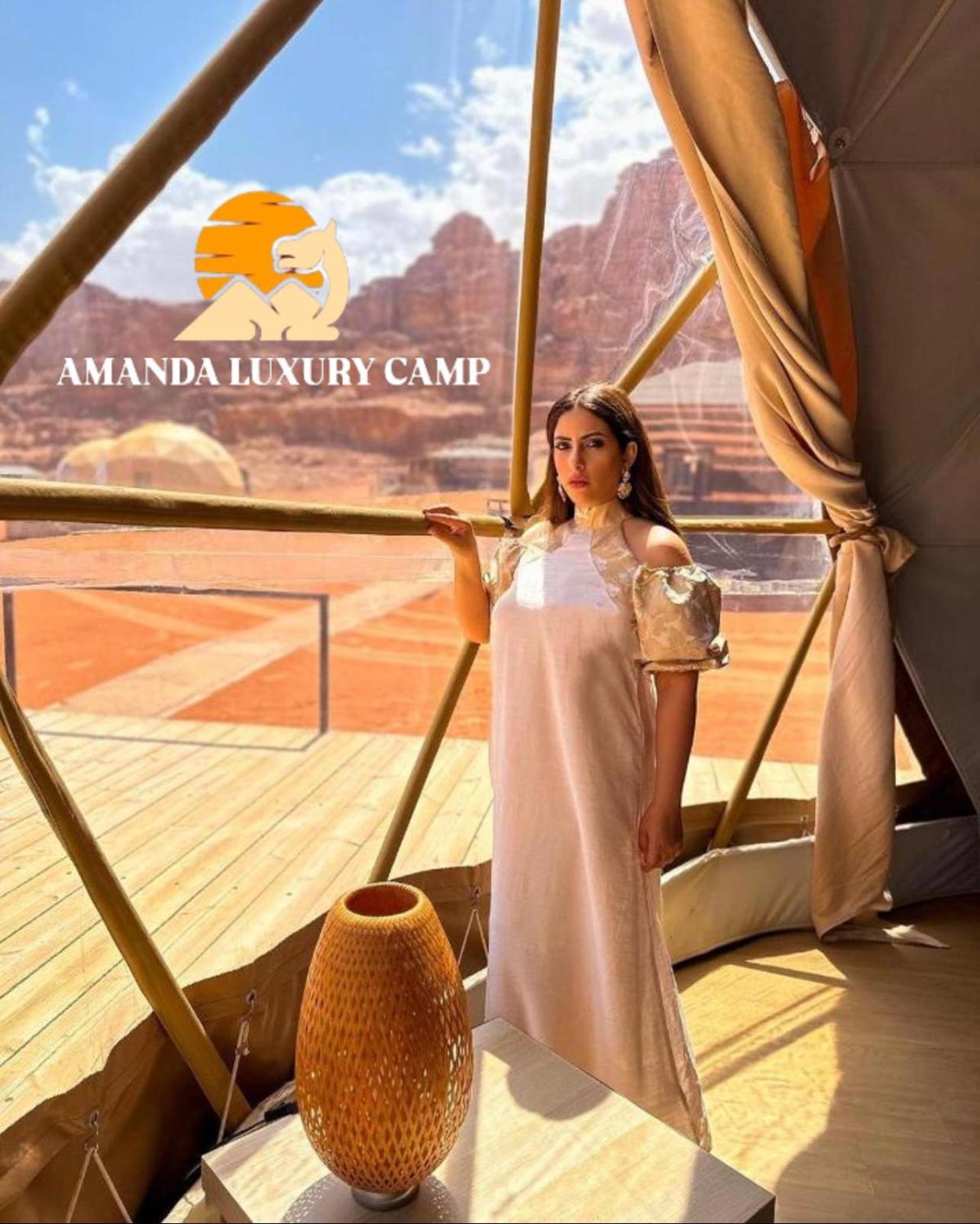 Отель Amanda Luxury Camp Вади-Рам Экстерьер фото